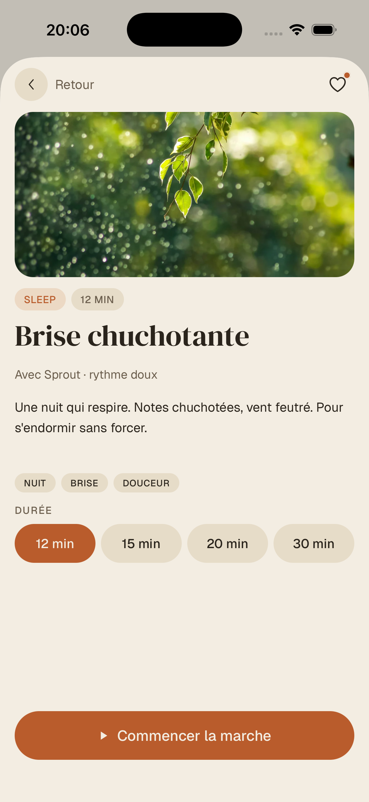 Détail d'une marche